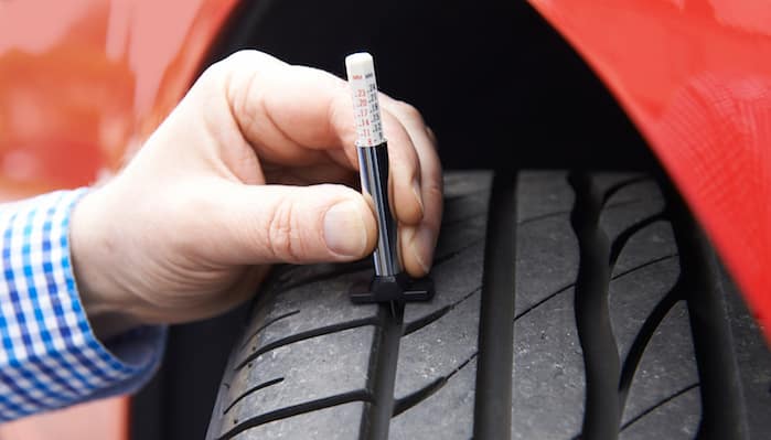 check tyre depth